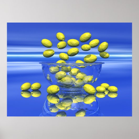 Happy Lemons Poster (Voorkant)