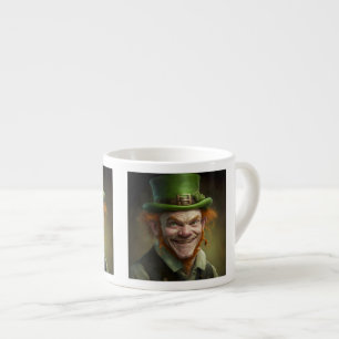 Happy Leprechaun Espresso Mok