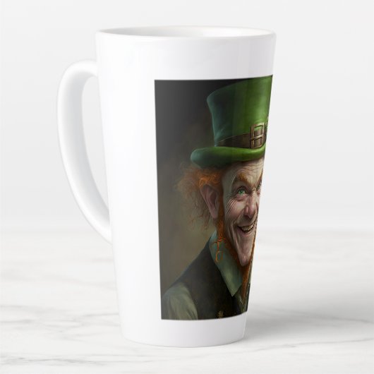 Happy Leprechaun Latte Mok (Linkerhoek)