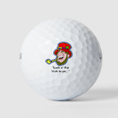 Happy Leprechaun "Luck o' the Irish to ya! Golfballen (Voorkant)