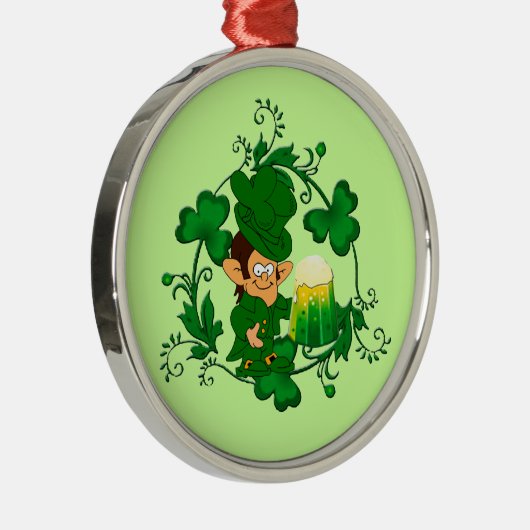 Happy Leprechaun Ornament (Rechts)