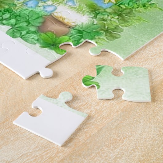Happy Leprechauns Legpuzzel (Zijkant)