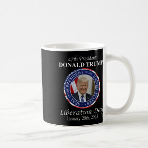 Happy Liberation Day T-shirt President Donald Trum Koffiemok