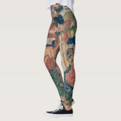 Happy Life in Paradise Garden Medieval Tapestry Leggings (Links)