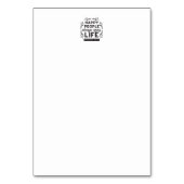 Happy Life with Faith – Proverbs 15:15 Art Kaart (Achterkant)