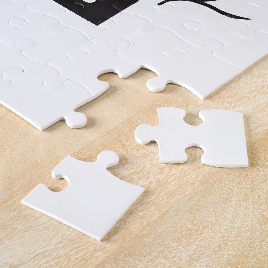 Happy Life with Faith – Proverbs 15:15 Art Legpuzzel (Zijkant)