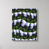 Happy Lily van het valleypatroon Canvas Afdruk (Voorkant)