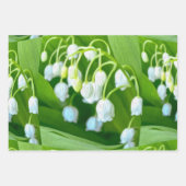 Happy Lily van het valleypatroon Inpakpapier Vel (Voorkant 2)