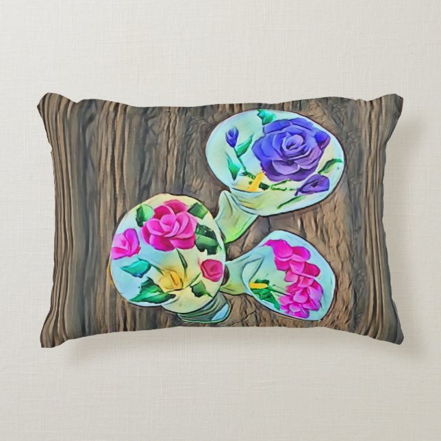 Happy Lilys Accent Kussen (Voorkant)