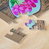 Happy Lilys Acryl Schilderij Legpuzzel (Zijkant)