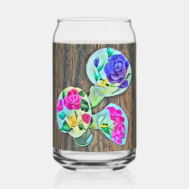 Happy Lilys Blikvorm Glas