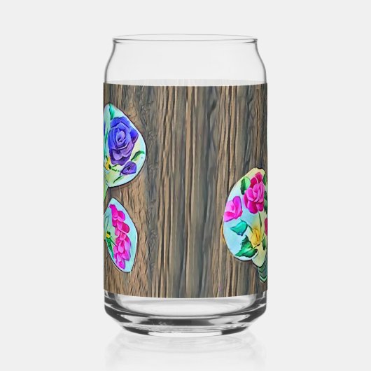 Happy Lilys Blikvorm Glas (Rechts)