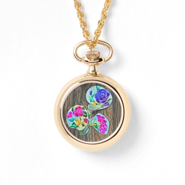Happy Lilys Horloge (Voorkant)