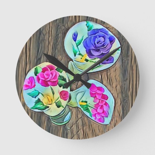 Happy Lilys Ronde Klok (Voorkant)