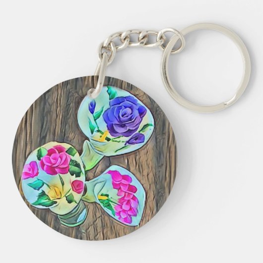 Happy Lilys  Sleutelhanger (Achterkant)