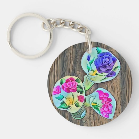 Happy Lilys  Sleutelhanger (Voorkant)