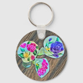 Happy Lilys Sleutelhanger (Voorkant)