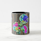 Happy Lilys Tweekleurige Koffiemok (Center)