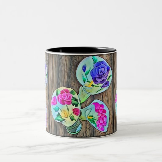 Happy Lilys Tweekleurige Koffiemok (Center)