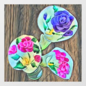 Happy Lilys Window Cling Raamsticker (Vel)