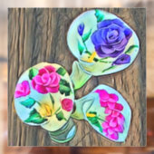 Happy Lilys Window Cling Raamsticker (Vel 2)