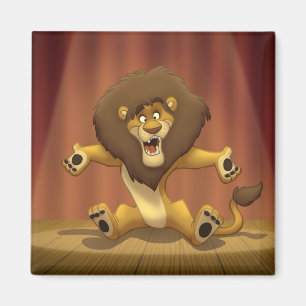 Happy Lion Magnet
