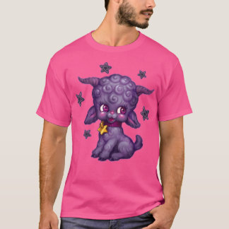 Happy Little Baphomet Paarse T-shirt