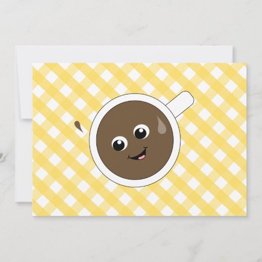 Happy Little Breakfast Kaart (Achterkant)