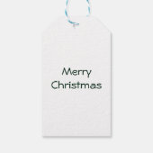 Happy Little Christmas Tree Gift Labels Cadeaulabel (Achterkant)