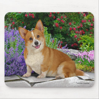 Happy Little Corgi Muismat