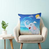 Happy Little Elephant Decorative Pillow Kussen (Stoel)