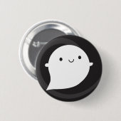 Happy Little Ghost Ronde Button 5,7 Cm (Voorkant /achterkant)