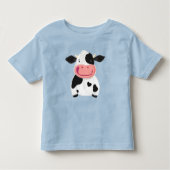 Happy Little Holstein Dairy Cow Kinder Shirts (Voorkant)