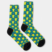 Happy Little KerstStar Patterned Sokken (Rechts)