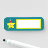 Happy Little Kerstster Naamplaatje (In situ)