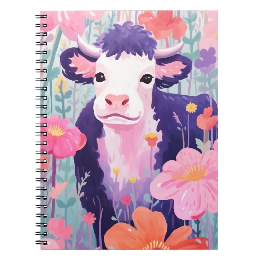 Happy Little Koe Notitieboek (Voorkant)