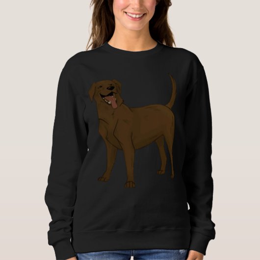 Happy Little Lab Trui (Voorkant)