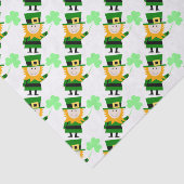 Happy Little Leprechaun 10" x 15" Weefselpapier Tissuepapier (Detail)