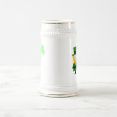 Happy Little Leprechaun Beer Stein Bierpul (Center)