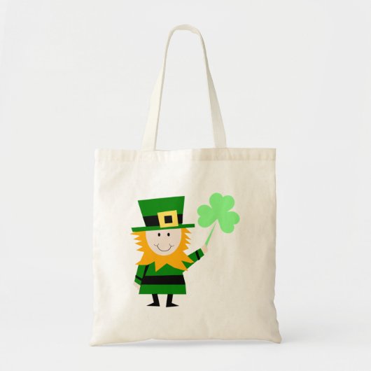 Happy Little Leprechaun Budget Canvas tas (Voorkant)