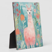 Happy Little Llama Fotoplaat (Zijkant)