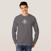 Happy Little Lotus Long hoeve T-Shirt (Voorkant volledig)