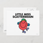 Happy Little Miss Scatterbrain Briefkaart (Voorkant / Achterkant)
