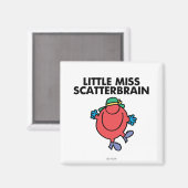 Happy Little Miss Scatterbrain Magneet (Voorkant / Achterkant)