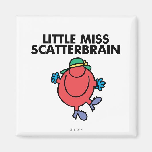 Happy Little Miss Scatterbrain Magneet (Voorkant)