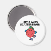 Happy Little Miss Scatterbrain Magneet (Voorkant / Achterkant)