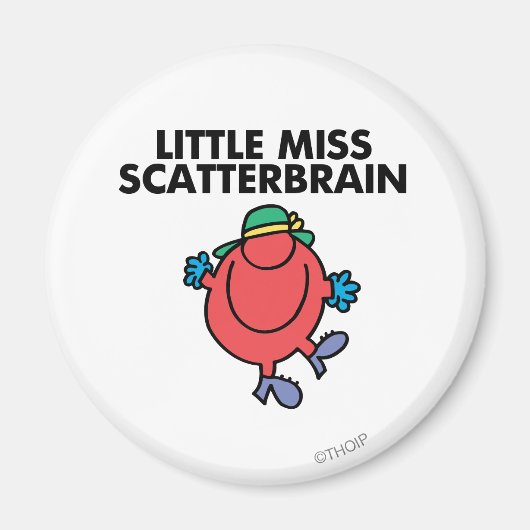 Happy Little Miss Scatterbrain Magneet (Voorkant)
