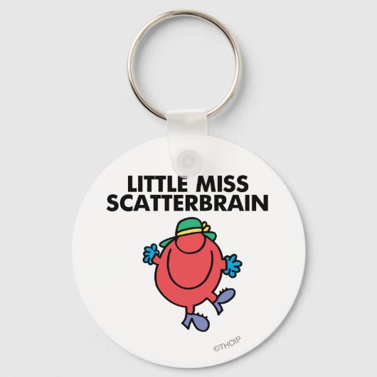 Happy Little Miss Scatterbrain Sleutelhanger (Voorkant)