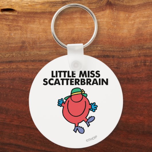 Happy Little Miss Scatterbrain Sleutelhanger (Voorkant)