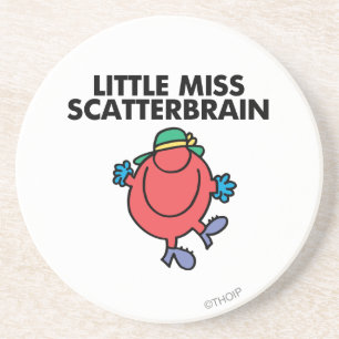 Happy Little Miss Scatterbrain Zandsteen Onderzetter